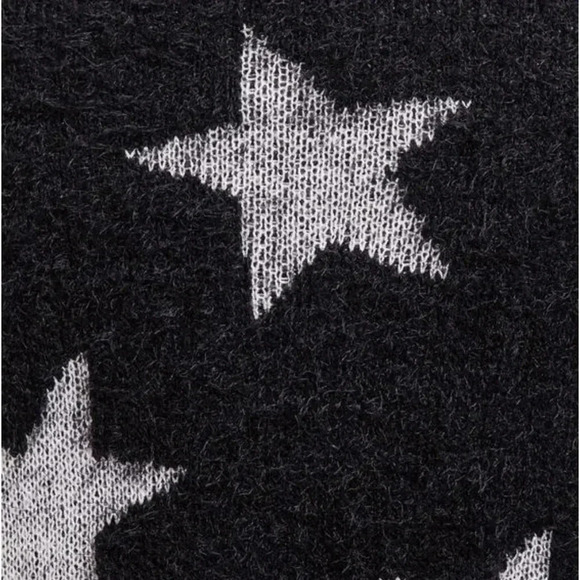 Torrid Black Star Sweater Coat Plus 00 - Picture 9 of 9